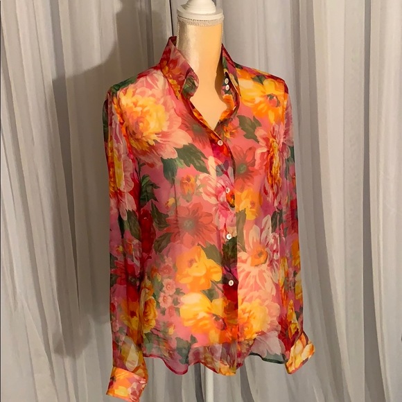 Dolce & Gabbana Tops - D&G Floral print Blouse